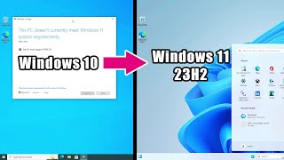 How to upgrade to Windows 11 23H2 (unsupported hardware)