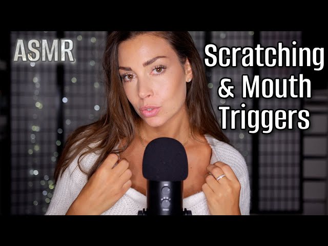 ASMR Fabric Scratch & Mouth sounds