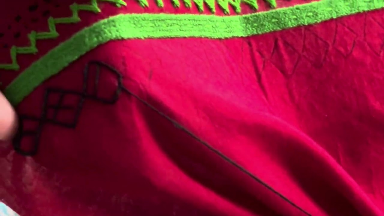 Hand Embroidered Angarakha design Part 2 || Latest Hand Embroidery Design Must watch 