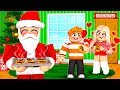 MY CRUSH WAS SANTAS SON IN ROBLOX BROOKHAVEN!