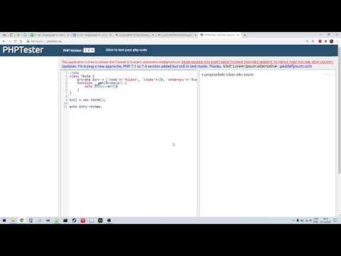 Métodos "mágicos" __get e __set em PHP - YouTube