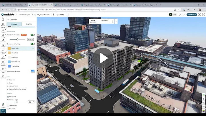 cmBuilder User Workshop May 2025 - Enhance Site Plan Visuals, Timeline Preview, Cleaning Drone Maps