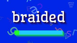 ÖRGÜLÜ – ÖRGÜLÜ NASIL DELİR?  #örgülü (BRAIDED - HOW TO SAY BRAIDED? #braided)
