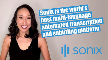 How to create subtitles with Sonix