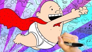 Captain Underpants Live Comic Doodlepop