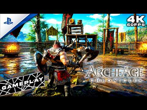 Video preview for ARCHEAGE CHRONICLES Gameplay – Open World Action MMORPG Game (4K60FPS)