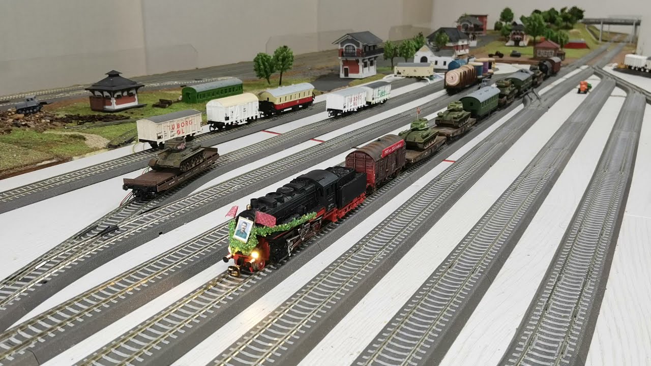 Квартирник 2021-09-17 ТТ 1:120 2 Поезд Победы BR56 TT BTTB