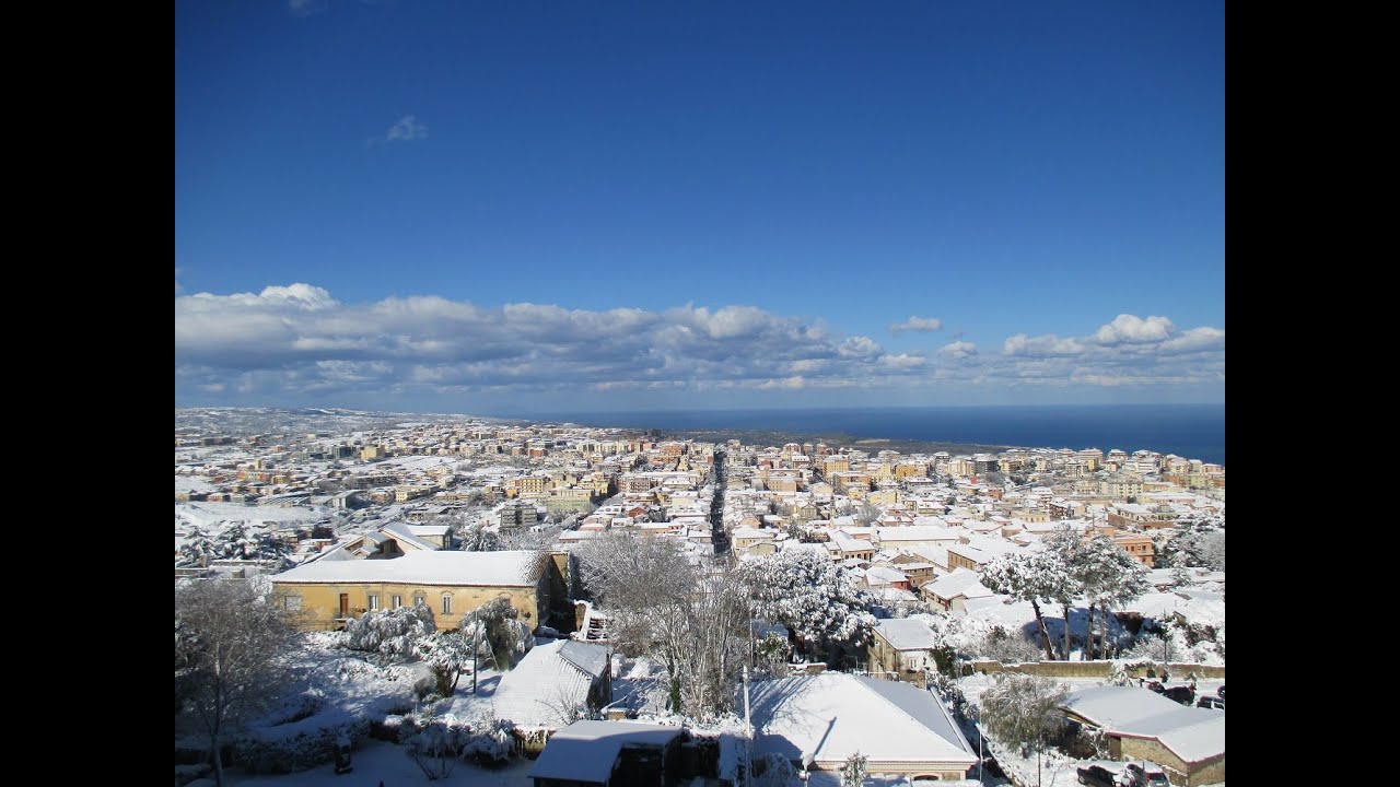 Vibo Valentia sotto la neve. 9 febbraio 2015