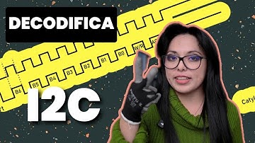 Como decodificar I2C rápido con osciloscopio 