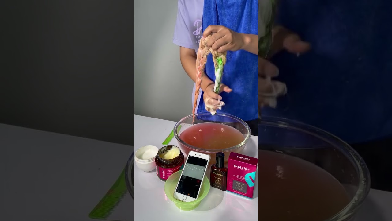 Wow try this 😱 so good 😊 Collagen hair treatment mask