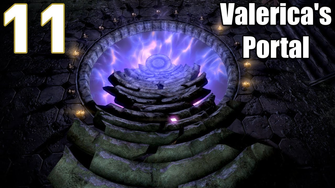 Let's play Skyrim (Dawnguard DLC) Episode 11 - Valerica's Secret Portal!