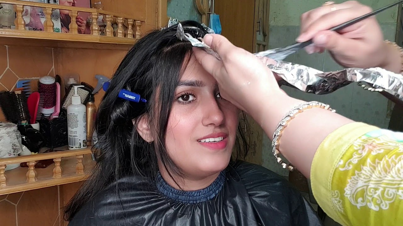 My Hair Highlights Transformation | Natasha waqas