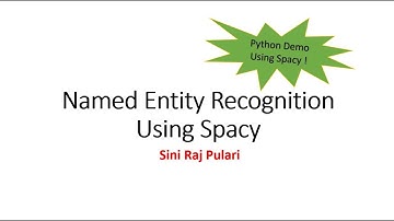 NLP Named Entity recognition Using Spacy : A complete demo with GitHub Code