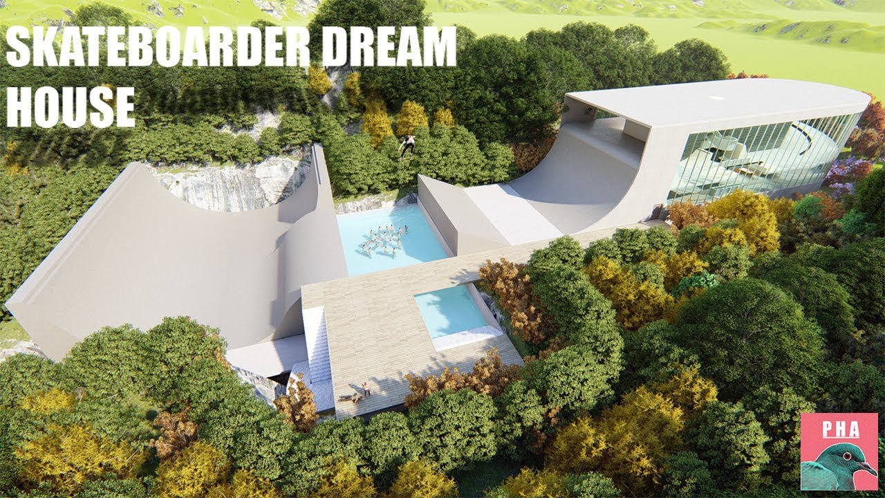 Extreme Home Designs - Skateboarder Dream House - YouTube