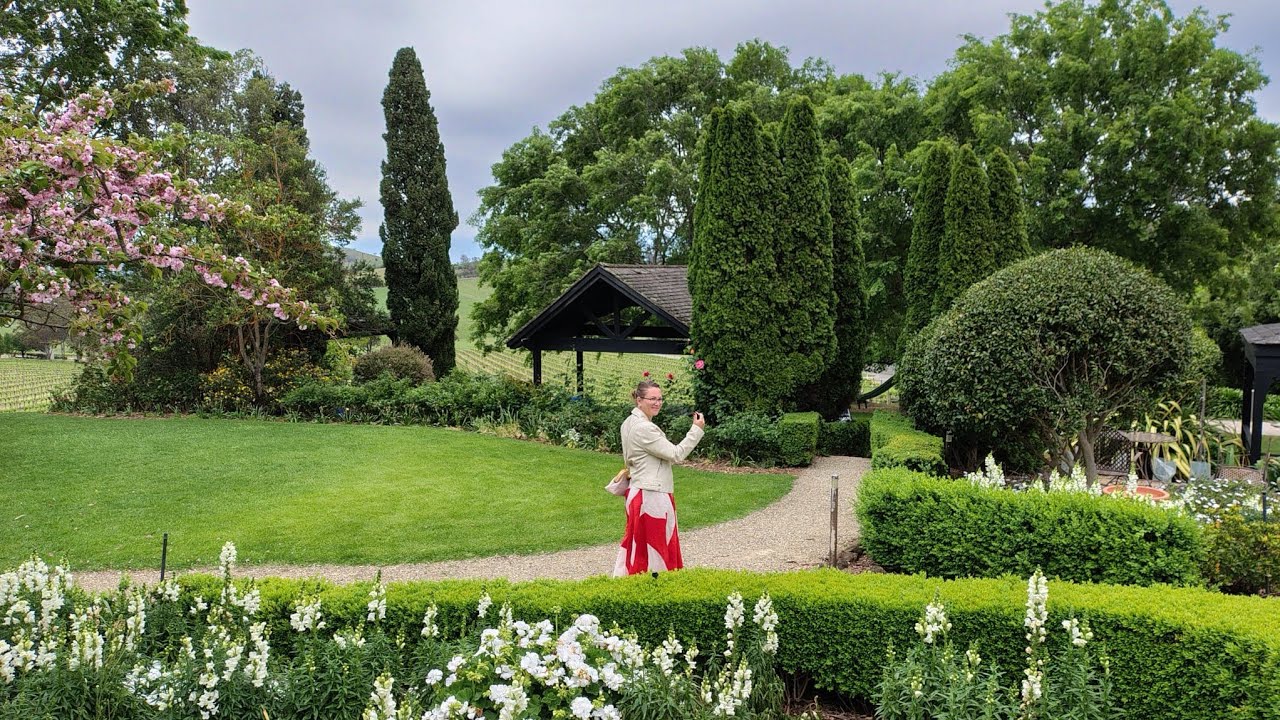Прогулка по питомнику и садам виноделия в Австралии. 