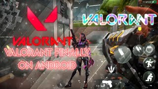 VALORANT IS FINALLY ON ANDROID? • VALORANT RELEASE DATE • VALORANT ANDROID LEAKS•BISON GAMING YT ?