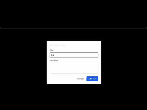 Hackathon II - Phase II (todo App)