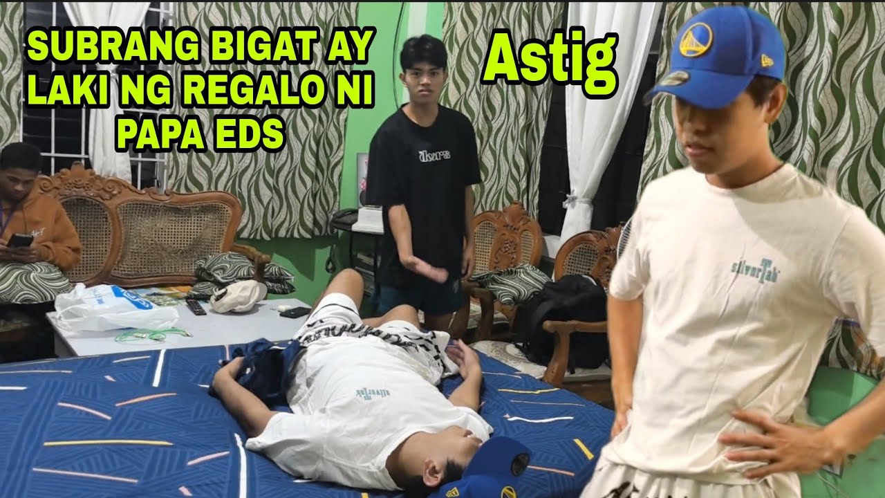 PAPA EDS HINDI MAKAPANIWALA SA NA TANGAP NA REGALO