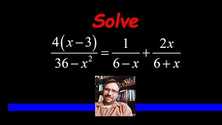 How to Solve a Rational Equation with an Extraneous Solution