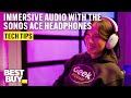 Immersive Audio Features Of The Sonos Ace Headphones Tech Tips From Best Buy 