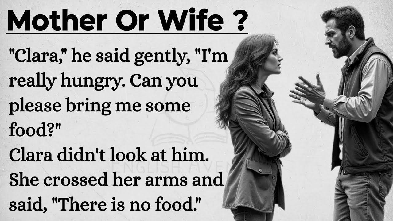 Outline Video Mother or Wife ? || Learn English Through Story 🔥 || Graded Reader || English Speaking Practice
