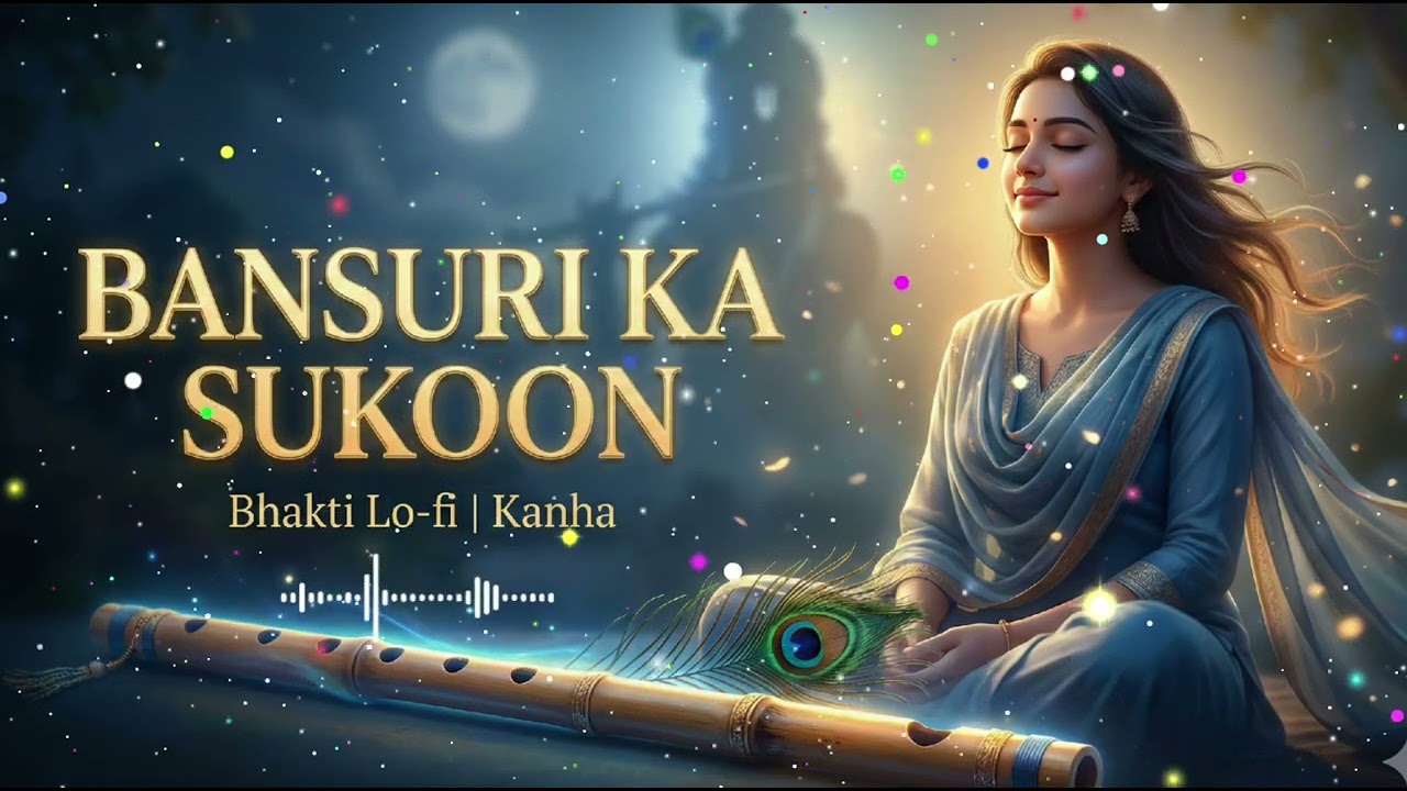 Bansuri Ka Sukoon Lofi - Relaxing Meditation Music | Lord Krishna Lofi 2026