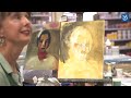 Van Beek Live Art demo met portretschilder Liesbeth van Keulen