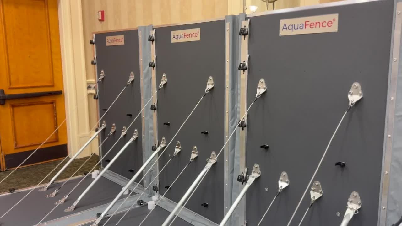 AquaFence flood protection featured in Naples news coverage