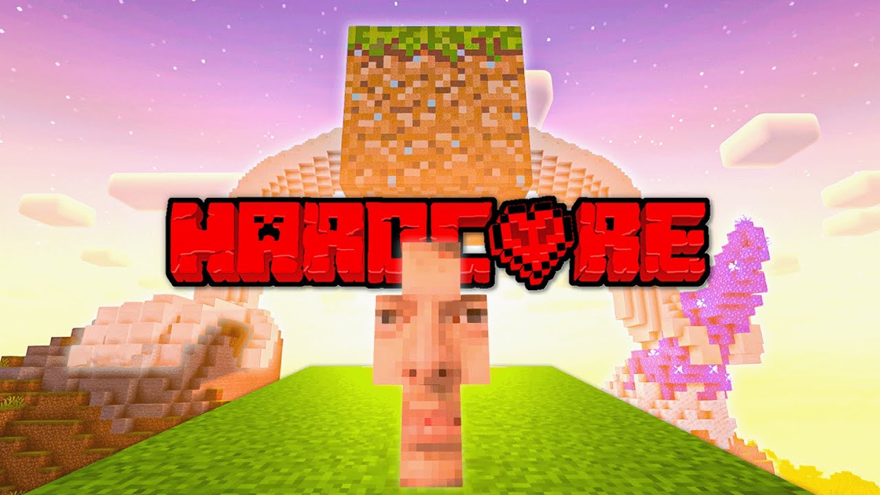 I Built The MOST Unique Base In Minecraft Hardcore!!! - YouTube