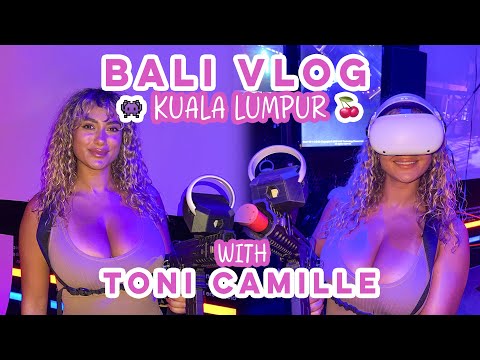 Bali Vlog - Kuala Lumpur | Toni Camille