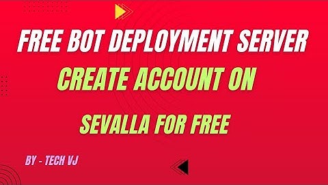 How To Create Accouunt On Sevalla For Free | Free Bot Deployment Website | Tech VJ