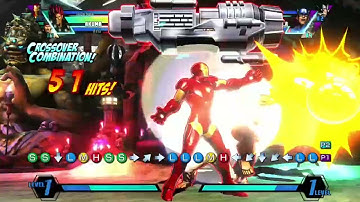 Ultimate Marvel Vs Capcom 3 - Team Combo Part 3