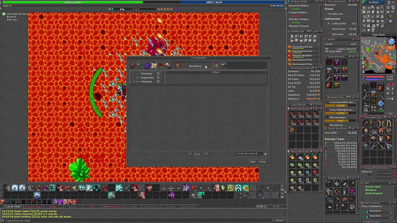 TIBIA RUBINOT MONK 650  pk