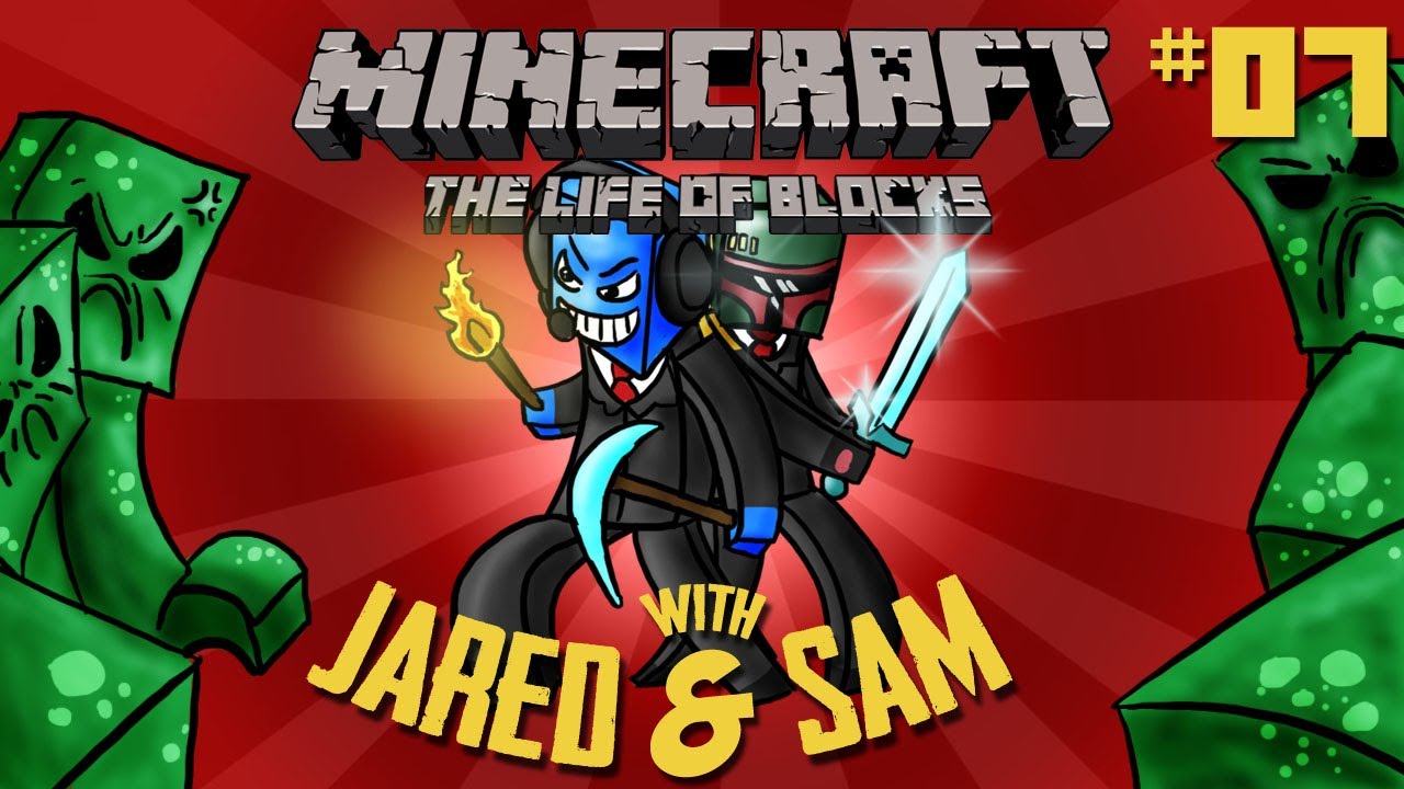 Minecraft The Life Of Blocks! w/ Sam + Jared (Feat. Whiteboy)! Ep. 7