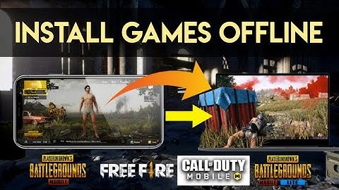 INSTALL PUBGM, LITE, FREE FIRE, COD OFFLINE | NOX EMULATOR