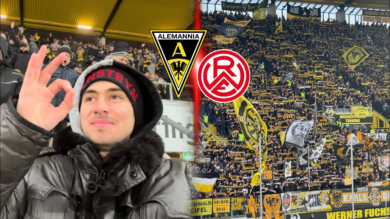 Westduell 🔥 Das geht ab! | ALEMANNIA AACHEN vs ROT WEISS ESSEN | Stadionvlog