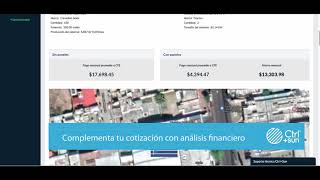 Sembrado de paneles y análisis financiero screenshot 4