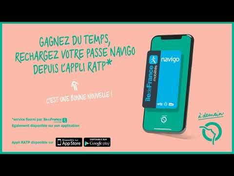 Recharger son passe Navigo avec l'appli RATP, c'est désormais possible avec un iPhone ! | RATP