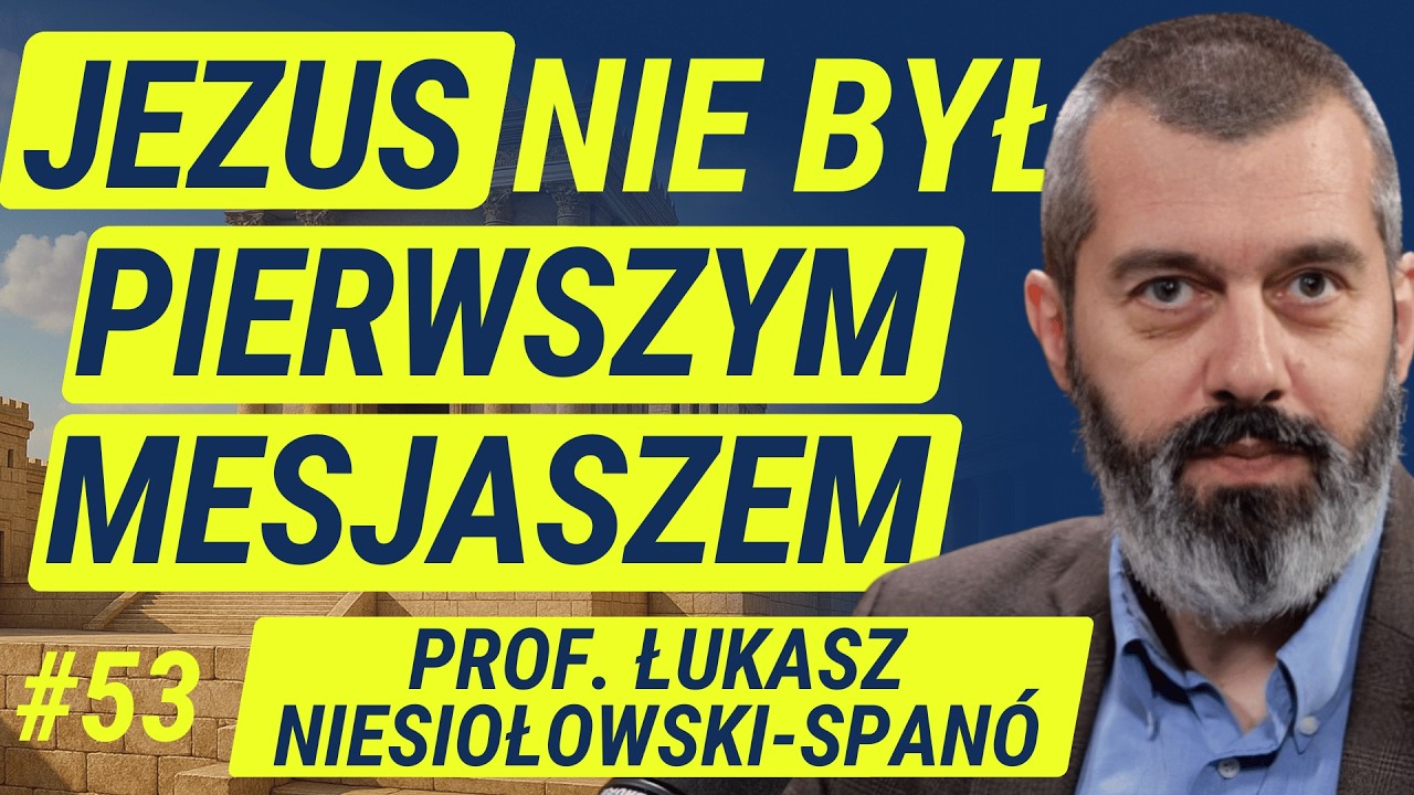 Judaizm w Czasach Jezusa - prof. Łukasz Niesiołowski-Spanó | Wiedza w Głosie #53