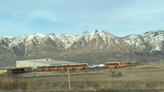 Stunning Utah Mountain View from the Comfort Of the Car