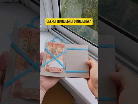 Секрет волшебного кошелька #фокус #дети90х #кошелёк #интересно #детям #magic #wallet #magicwallet