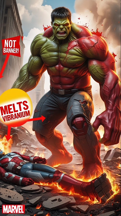 Red Hulk Is Hotter Than the Sun… And He Just Ripped Vibranium in Half