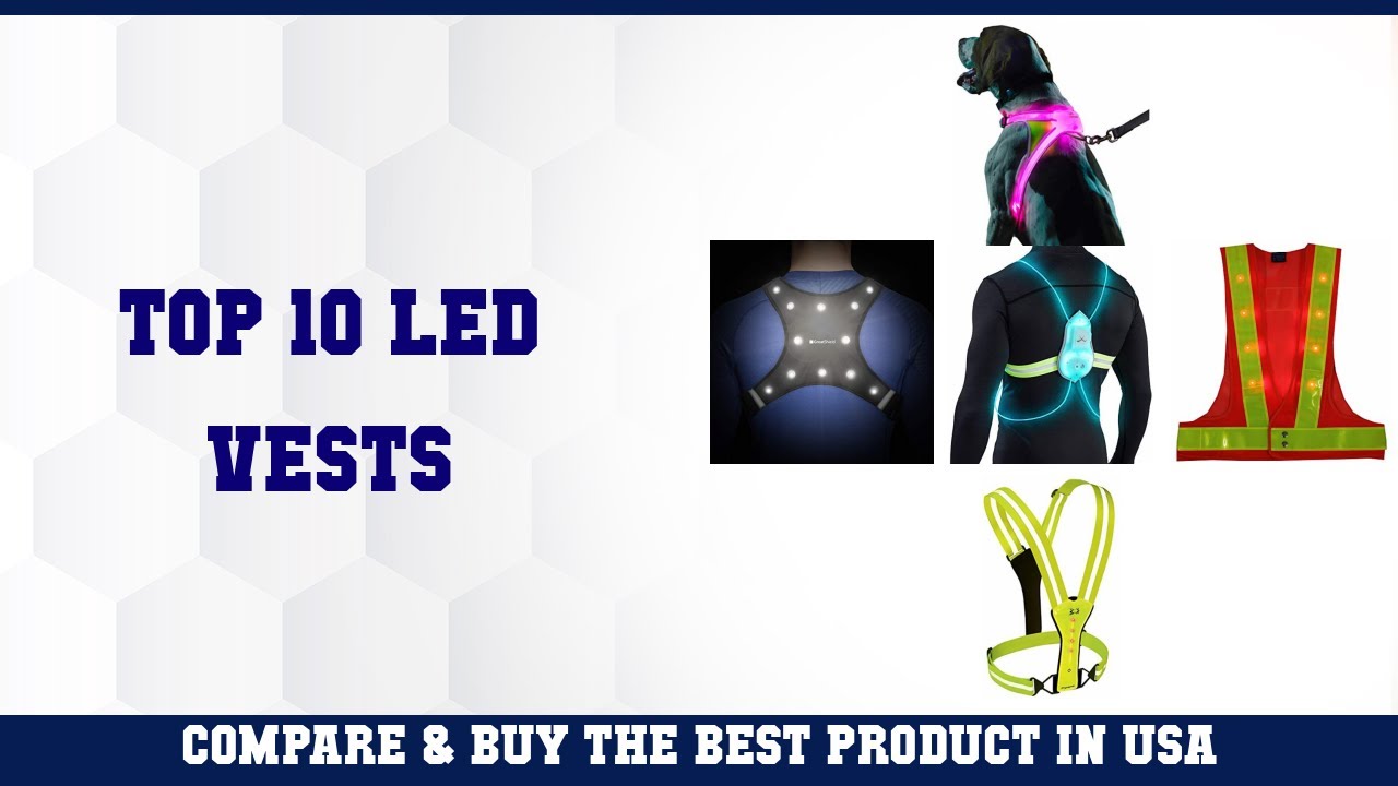 Top 10 LED Vests to buy in USA 2021 | Price & Review