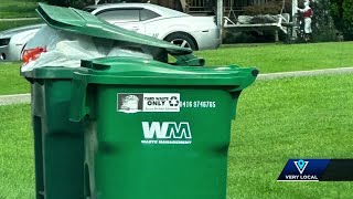Waste Management customers in Valley Station frustrated by delayed trash pick up