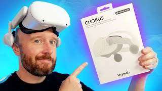 Valve Index Style Earphones For Quest 2 - Logitech Chorus VR Review!