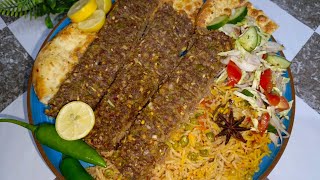 Sheet pan kabab Recipe / sheet pan seekh kebabs recipe/ sheet pan kabab / Eid special recipe.