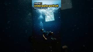 underwater portrait