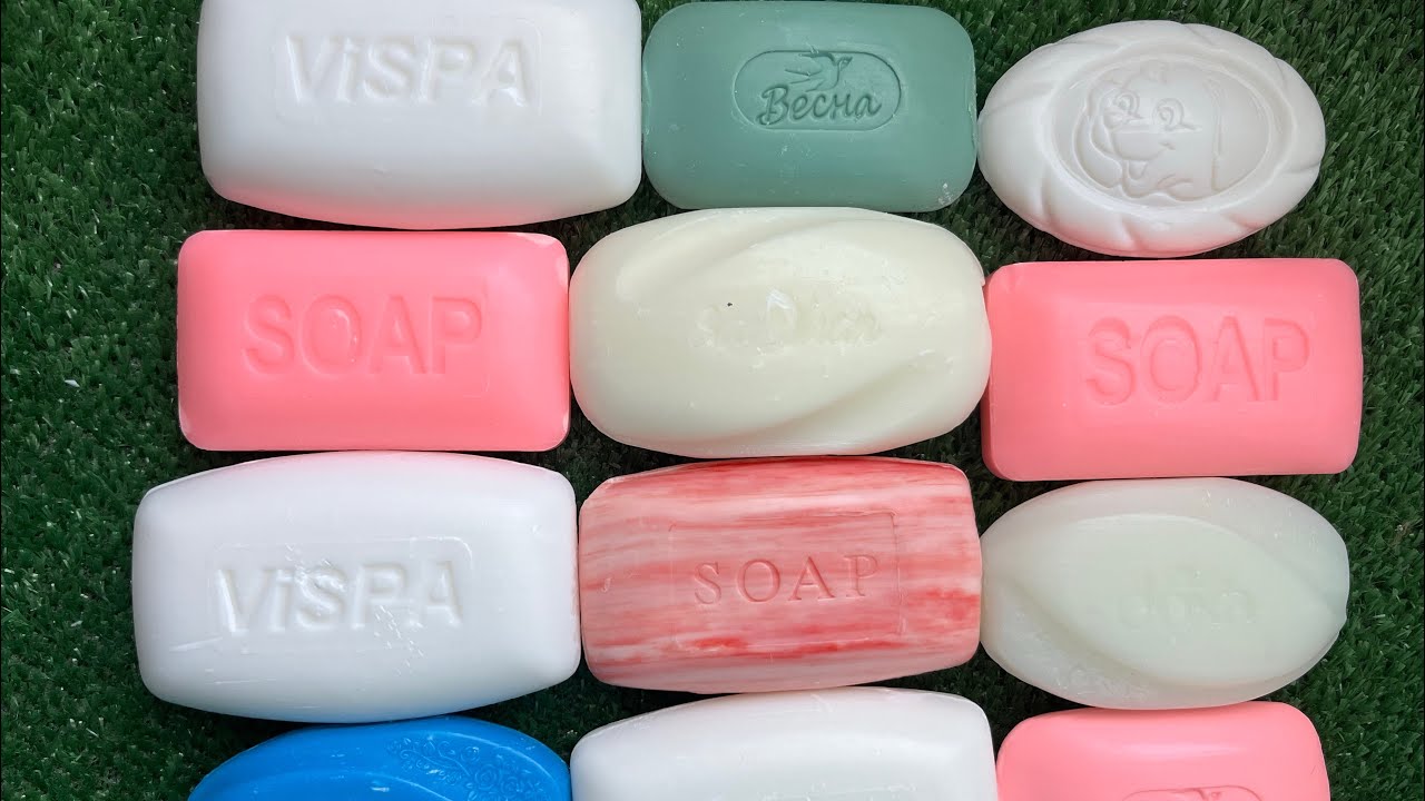 Relaxing Soap 🧼 Cutting ASMR.Satisfying Crunch &Sounds💫