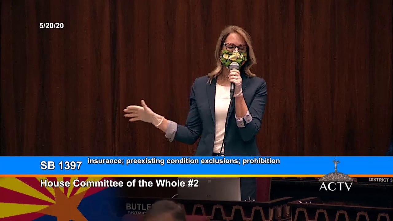 The AZ majority party blocked introduction of my amendment to SB1397 and prevented debate.