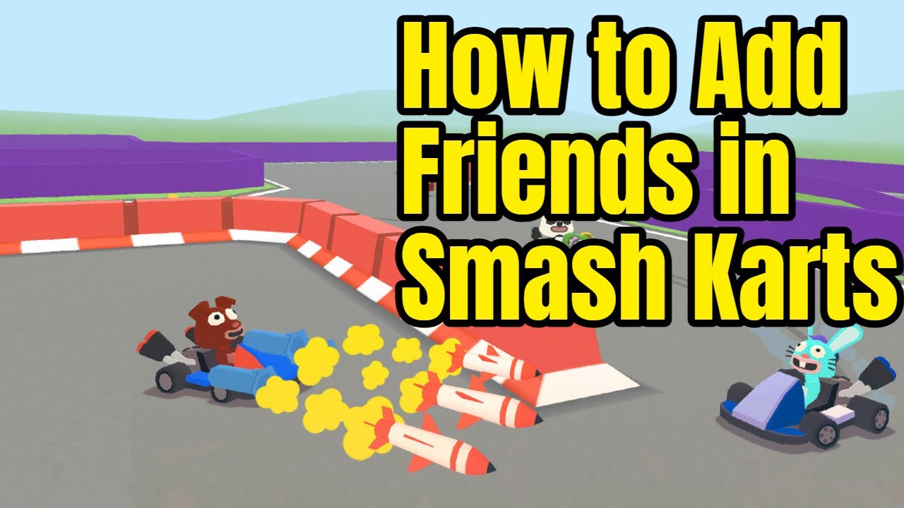 Smash karts i.o tutorial come and play with me 